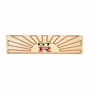 GTR With Sun - Timber Sign