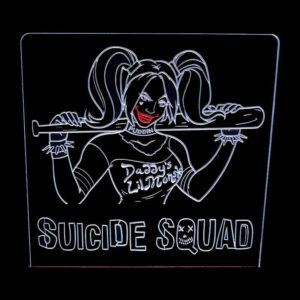 Harley Quinn 2 - Acrylic LED Sign