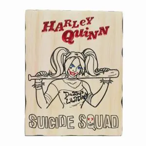 Harley Quinn 3 - Timber Sign