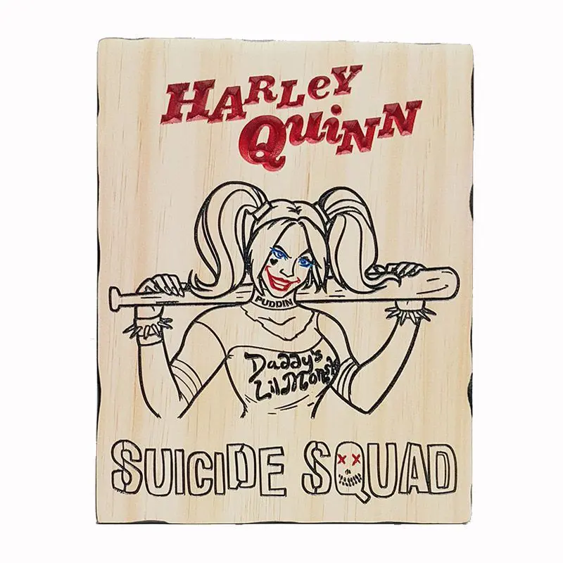 Harley Quinn 2 front - Timber Sign