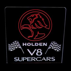 Holden V8 Supercars - Acrylic LED Sign