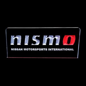 Nismo Red O - Acrylic LED Sign