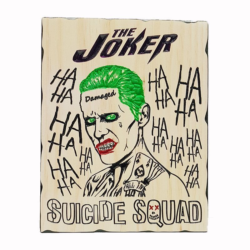 The Joker 1 front - Timber Sign