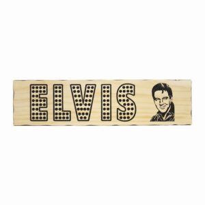 Elvis 2 - Timber Sign