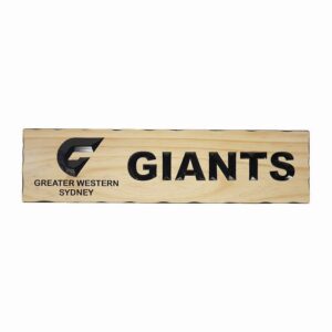 Greater Western Sydney Giants - Timber Sign