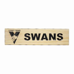 Sydney Swans - Timber Sign