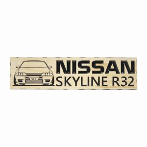 R32 Nissan Skyline - Timber Sign