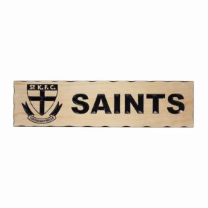 St.Kilda Saints - Timber Sign