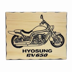 Hyosung GV 650 - Timber Sign