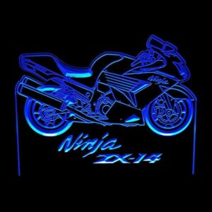 Ninja ZX-14 - Acrylic LED Sign