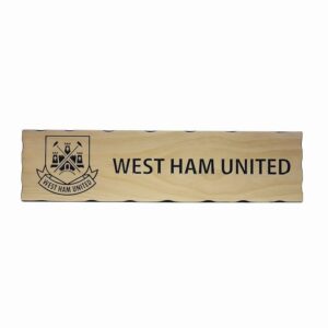 West Ham United - Timber Sign