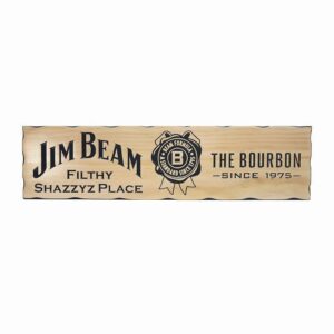 Jim Beam - Timber Sign