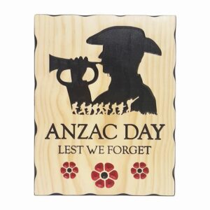 Anzac Day 6 - Timber Sign