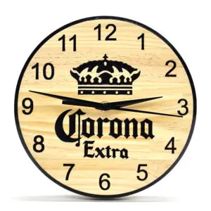 Corona - Timber Clock