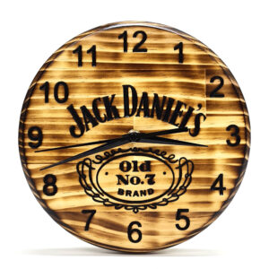Jack Daniels Rustic - Timber Clock