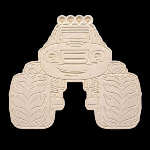 Monster Truck 1 - Kids Painting DIY Craft
