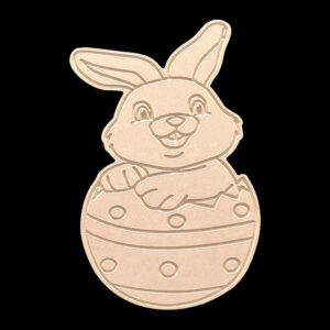 Bunny in Easter Egg - Kids Painting DIY Craft