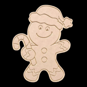 Gingerbread Man - Kids Painting DIY Craft