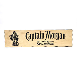 Captain Morgan - Timber Sign