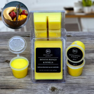 Banana Mango Vanilla - 100% Soy Wax Scented Melts
