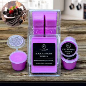 Black Raspberry and Vanilla - 100% Soy Wax Scented Melts