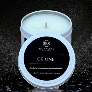 CK - 100% Soy Wax Scented Tin Candle