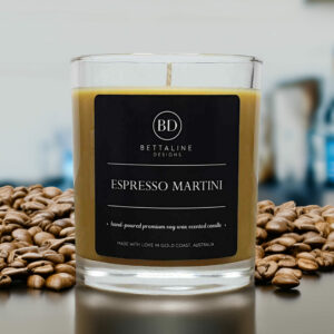 Espresso Martini  - 100% Soy Wax Scented Glass Candle