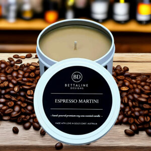 Espresso Martini - 100% Soy Wax Scented Tin Candle