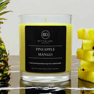 Pineapple Mango  -  100% Soy Wax Scented Glass Candle
