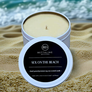 Sex on the Beach  - 100% Soy Wax Scented Tin Candle