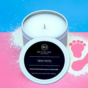 Tiny Tots Baby Powder - 100% Soy Wax Scented Tin Candle
